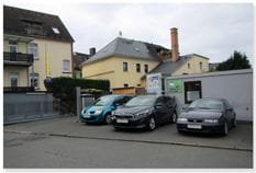 Der Hof des Autoservice Pitz